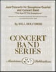 Jazz Concerto for Sax Quartet/Band Concert Band sheet music cover